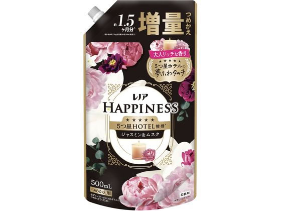 P & G レノア ハピネス 夢ふわタッチ ジャスミン 替 増量 500mL
