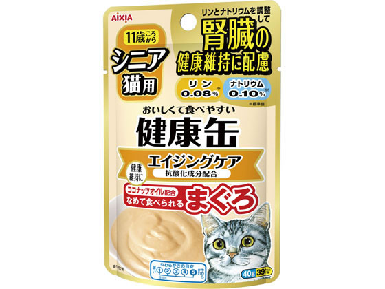 アイシア 健康缶パウチ シニア猫用エイジングケア