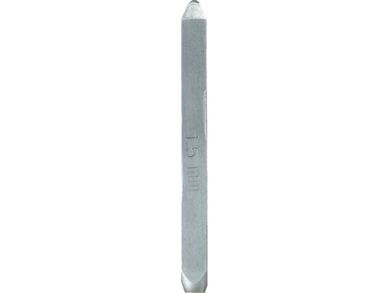 TRUSCO バラ刻印 1.5mm B SKD-15EB TRUSCO バラ刻印 1.5mm B SKD-15EB