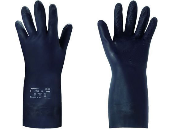 アンセル 耐薬品手袋 アルファテック 29-500 XLサイズ 29-500-10 アンセル 耐薬品手袋 アルファテック 29-500 XLサイズ 29-500-10