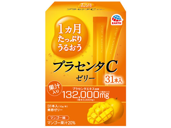 アース製薬 1カ月たっぷりうるおうプラセンタCゼリー 31本 アース製薬 1カ月たっぷりうるおうプラセンタCゼリー 31本