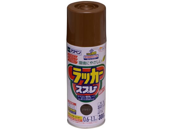 アサヒペン アスペンラッカースプレー 300ml ブラウン