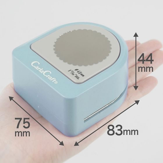 カール事務器 メガジャンボ クラフトパンチ ハート CN45208が1,426円