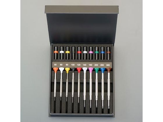 エスコ [-]マイナス精密ドライバーセット ステンレス製 EA550SA-20A