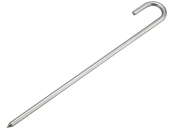 TRUSCO ステンレスロープ止J型6×200mm TRJ-S620