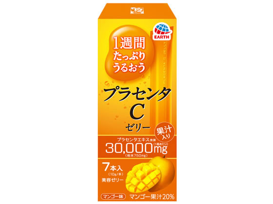 アース製薬 1週間たっぷりうるおうプラセンタCゼリー 7本 アース製薬 1週間たっぷりうるおうプラセンタCゼリー 7本