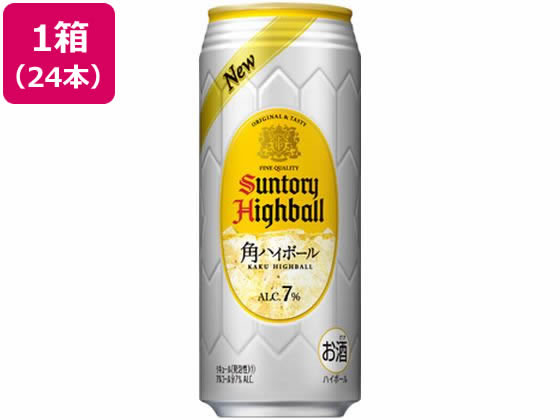 サントリー 角ハイボール 7度 500ml×24本 サントリー 角ハイボール 7度 500ml×24本