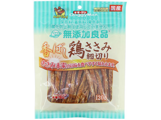ドギーマンハヤシ 無添加良品 香ばし鶏ささみ 細切り 120g ドギーマンハヤシ 無添加良品 香ばし鶏ささみ 細切り 120g