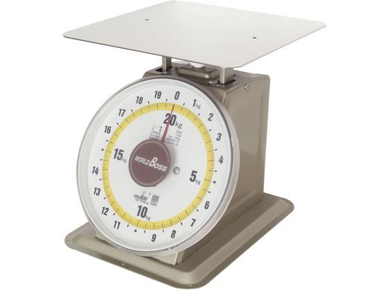 ?森コーキ ワールドボス 見やすい上皿自動秤 20kg MYM-20