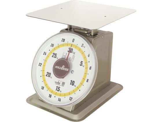 ?森コーキ ワールドボス 見やすい上皿自動秤 30kg MYM-30