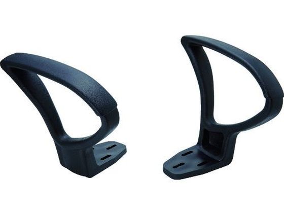 TRUSCO ダブルクッション 長時間椅子 専用肘掛 TWCC-AR