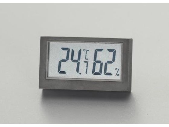 ●測定範囲：温度：−１０〜５０℃、湿度：２０〜９９％ＲＨ●分解能：温度：０．１℃、湿度：１％ＲＨ●機能：最高最低温度表示●電源：ＬＲ１１３０×１個（付属）●サイズ：５８（Ｗ）×１１（Ｄ）×３３（Ｈ）ｍ
