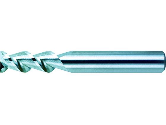 三菱 2枚刃アルミ加工用 超硬スクエアエンドミルミディアム刃長(M)3mm C2MHAD0300 三菱 2枚刃アルミ加工用 超硬スクエアエンドミルミディアム刃長(M)3mm C2MHAD0300