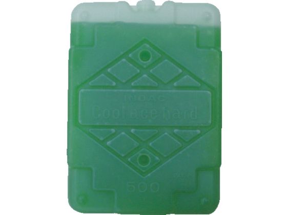 イノアック 保冷剤 容器500g -11℃ 緑 25×140×195mm