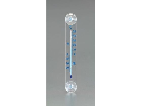 エスコ アウトドア温度計 200×30mm EA728GH-1