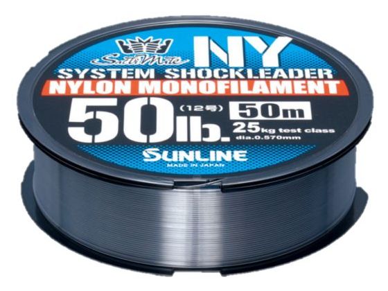 サンライン SM システムショックリーダーNY 50M 25LB #6