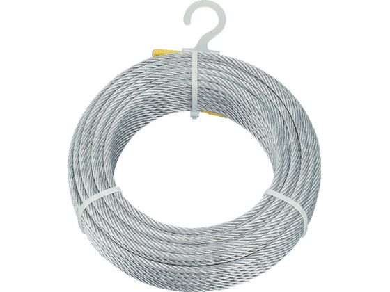 TRUSCO メッキ付ワイヤロープ Φ3mm×100m CWM-3S100
