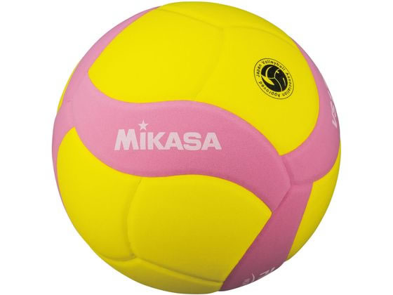 ミカサ FIVB公認スマイルバレー 5号 イエロー/ピンク VS170W-Y-P ミカサ FIVB公認スマイルバレー 5号 イエロー/ピンク VS170W-Y-P