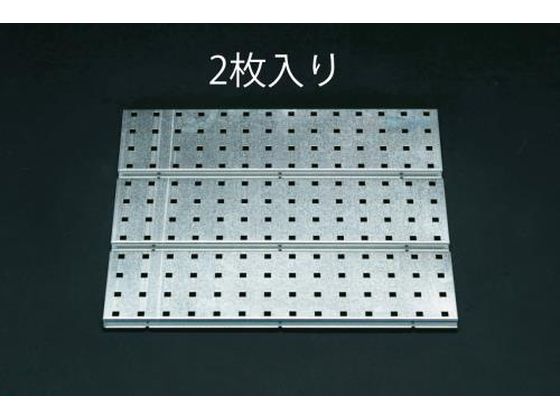 エスコ クリップボード 2枚組 440×520mm EA661CD-52B