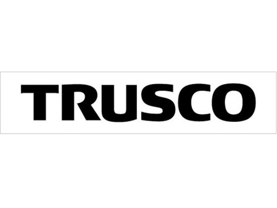 TRUSCO ロゴ転写ステッカー 黒 CS-TRUSCO-200-BK