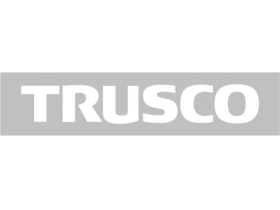 TRUSCO ロゴ転写ステッカー 白 CS-TRUSCO-200-W