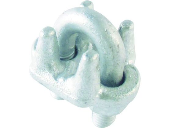 TRUSCO 鍛造ワイヤクリップ 6mm メッキ TWCF-06