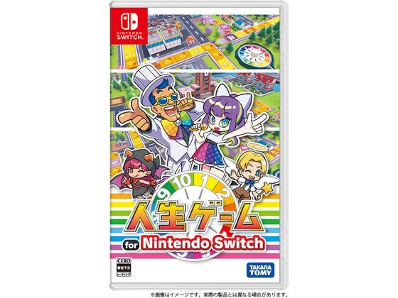 タカラトミー 人生ゲーム for Nintendo Switch HACPA8E4A タカラトミー 人生ゲーム for Nintendo Switch HACPA8E4A