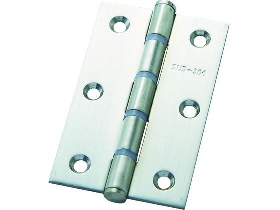 フジテック ステンレス丁番(SUS304) 1枚・厚口76mm B-11135