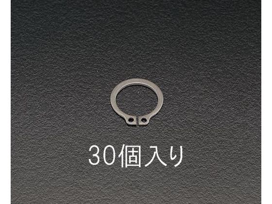 エスコ 軸用スナップリング 23mm 30個 EA949DA-23