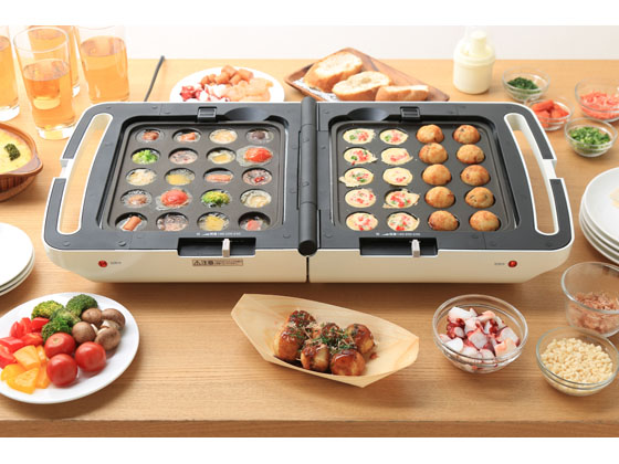 アイリスオーヤマ 両面ホットプレート用 たこ焼きプレート DPO-TP20が