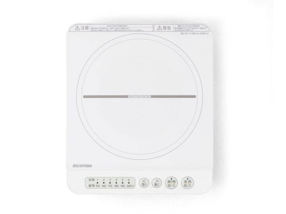アイリスオーヤマ IHコンロ 1400W ホワイト IHK-T35-W アイリスオーヤマ IHコンロ 1400W ホワイト IHK-T35-W