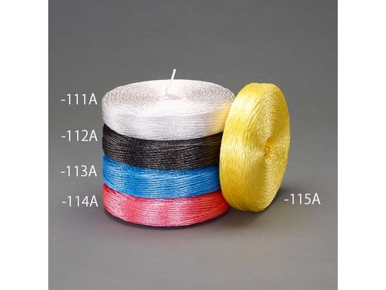 エスコ PPロープ 赤 5巻 5.0mm×300m EA628PP-114A