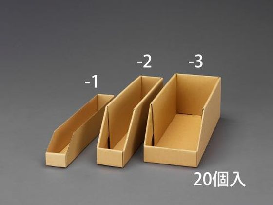 エスコ 棚用トレー 20枚 80×550×100mm EA661CW-1