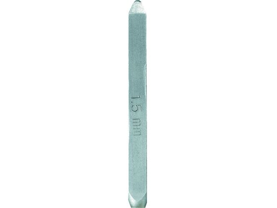 TRUSCO バラ刻印 1.5mm V SKD-15EV TRUSCO バラ刻印 1.5mm V SKD-15EV