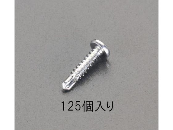 エスコ 鍋頭ピアスビス 4×19mm 125本 EA949EP-419N