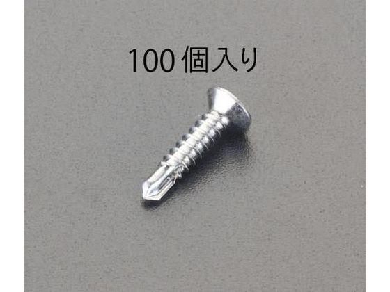 エスコ 皿頭ピアスビス 4×25mm 100本 EA949EP-425S