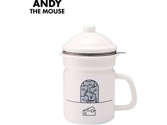 豊琺瑯 ねずみのANDY ホーロー オイルポット AMJ-2311