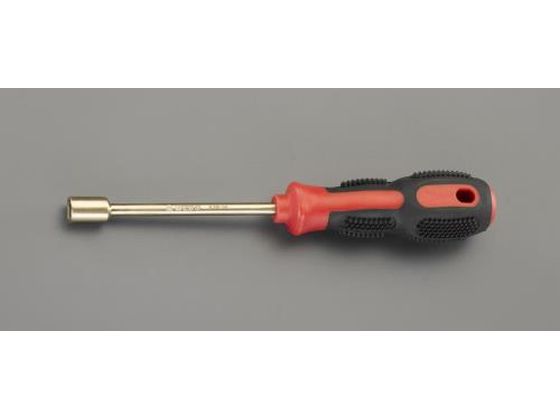 エスコ ナットドライバー ノンスパーキング 6×90mm EA643GS-6