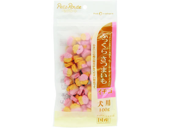 ペッツルート ふっくらさつまいも イチゴ 100g ペッツルート ふっくらさつまいも イチゴ 100g