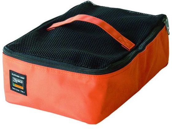 TRUSCO トラベル収納ケース シャツ4枚用 オレンジ TSC-1-OR TRUSCO トラベル収納ケース シャツ4枚用 オレンジ TSC-1-OR