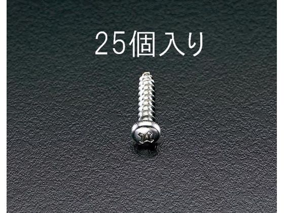エスコ 鍋頭タッピングビス 5×35mm 25本 EA949ES-52