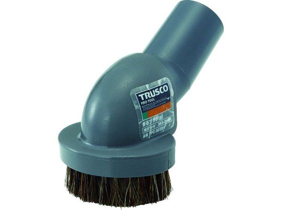 TRUSCO まるブラシ 馬毛 グレー TPC-30724 TRUSCO まるブラシ 馬毛 グレー TPC-30724