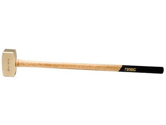 エスコ 真鍮大ハンマー(木柄) 63mm 4.5kg EA575EN-2が34,652円 通販