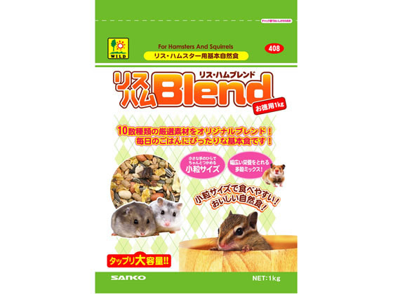 三晃商会 リス・ハムブレンド お徳用 1kg 408
