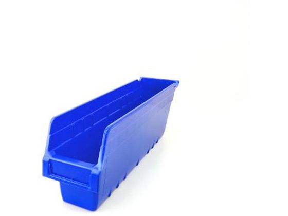 エスコ パーツトレー・ラック棚用 青 8個 105×450×150mm