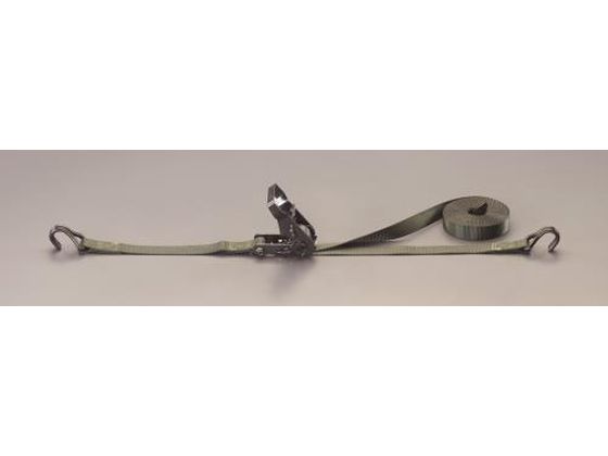 エスコ ベルト荷締機 ラチェット式 OD 330kg 25mm×5.0m