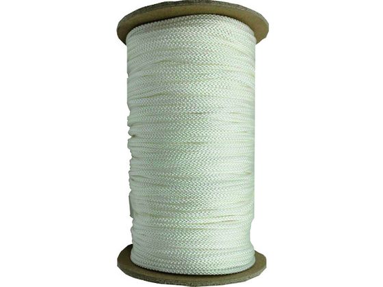 ユタカメイク 江戸打ち紐 白 約3mm×130m PAR-8023
