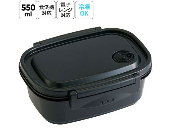 スケーター 軽量薄肉設計! ラク軽弁当箱 550ml ブラック XPM4