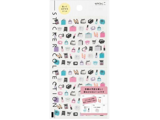 ミドリ シール ショッピング柄 82684006