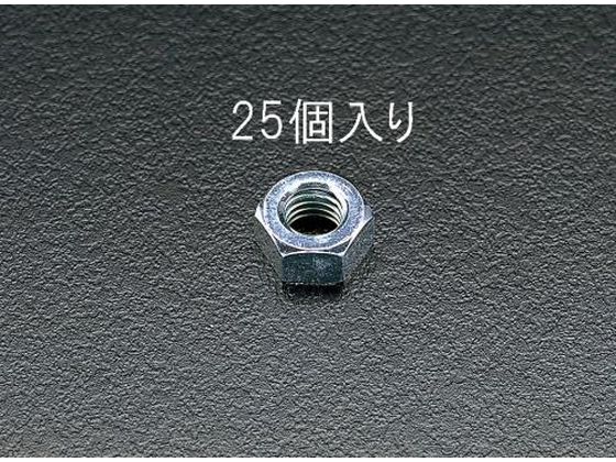 エスコ 六角ナット ユニクロメッキ 25個 M10 EA949GG-10 エスコ 六角ナット ユニクロメッキ 25個 M10 EA949GG-10